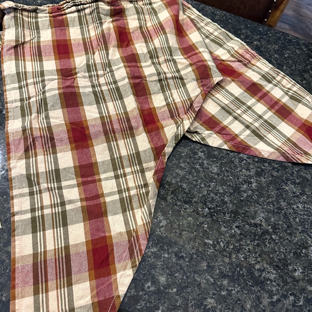 Primitive Plaid Swag 1 set 32’ long